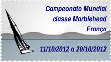 Campeonato Mundial classe Marblehead França  11/10/2012 a 20/10/2012