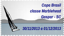 Copa Brasil classe Marblehead Gaspar - SC  30/11/2013 a 01/12/2013