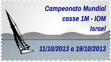 Campeonato Mundial casse 1M - IOM Israel  11/10/2013 a 19/10/2013