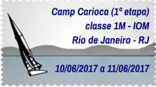Camp Carioca (1ª etapa) classe 1M - IOM Rio de Janeiro - RJ  10/06/2017 a 11/06/2017