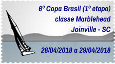 6º Copa Brasil (1º etapa) classe Marblehead Joinville - SC  28/04/2018 a 29/04/2018