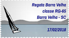Regata Barra Velha classe RG-65 Barra Velha - SC  17/02/2018