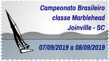 Campeonato Brasileiro classe Marblehead Joinville - SC   07/09/2019 a 08/09/2019
