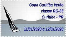 Copa Curitiba Verão classe RG-65 Curitiba - PR  11/01/2020 a 12/01/2020