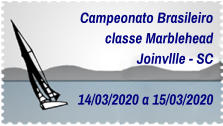 Campeonato Brasileiro classe Marblehead Joinvllle - SC   14/03/2020 a 15/03/2020
