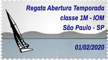Regata Abertura Temporada classe 1M - IOM São Paulo - SP  01/02/2020