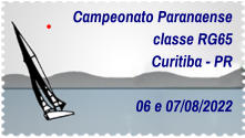Campeonato Paranaense classe RG65 Curitiba - PR  06 e 07/08/2022